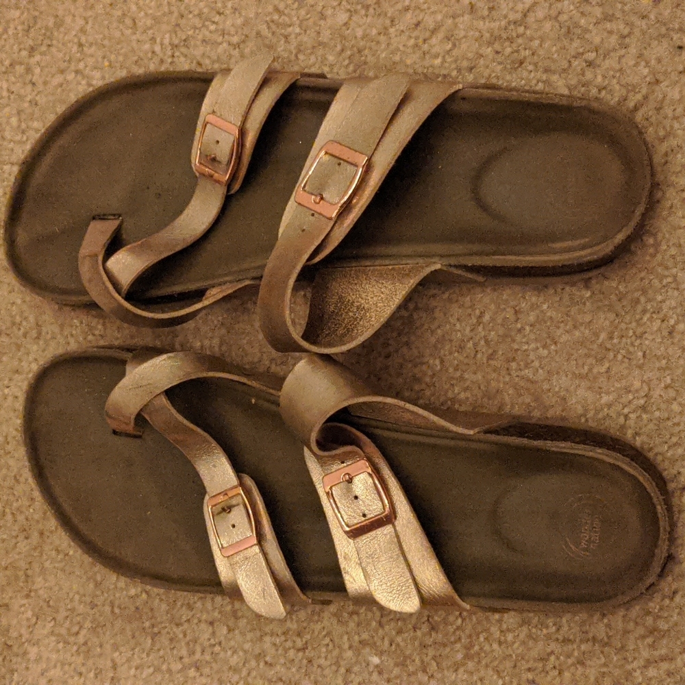 Light pink sandals. Size 8